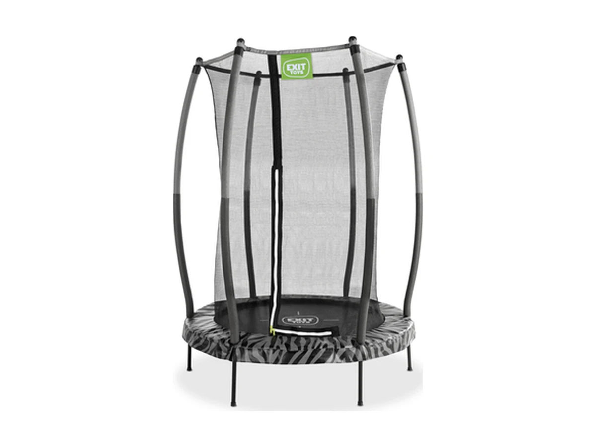 EXIT Tiggy Junior 140 cm med skyddsnät, svart/grå