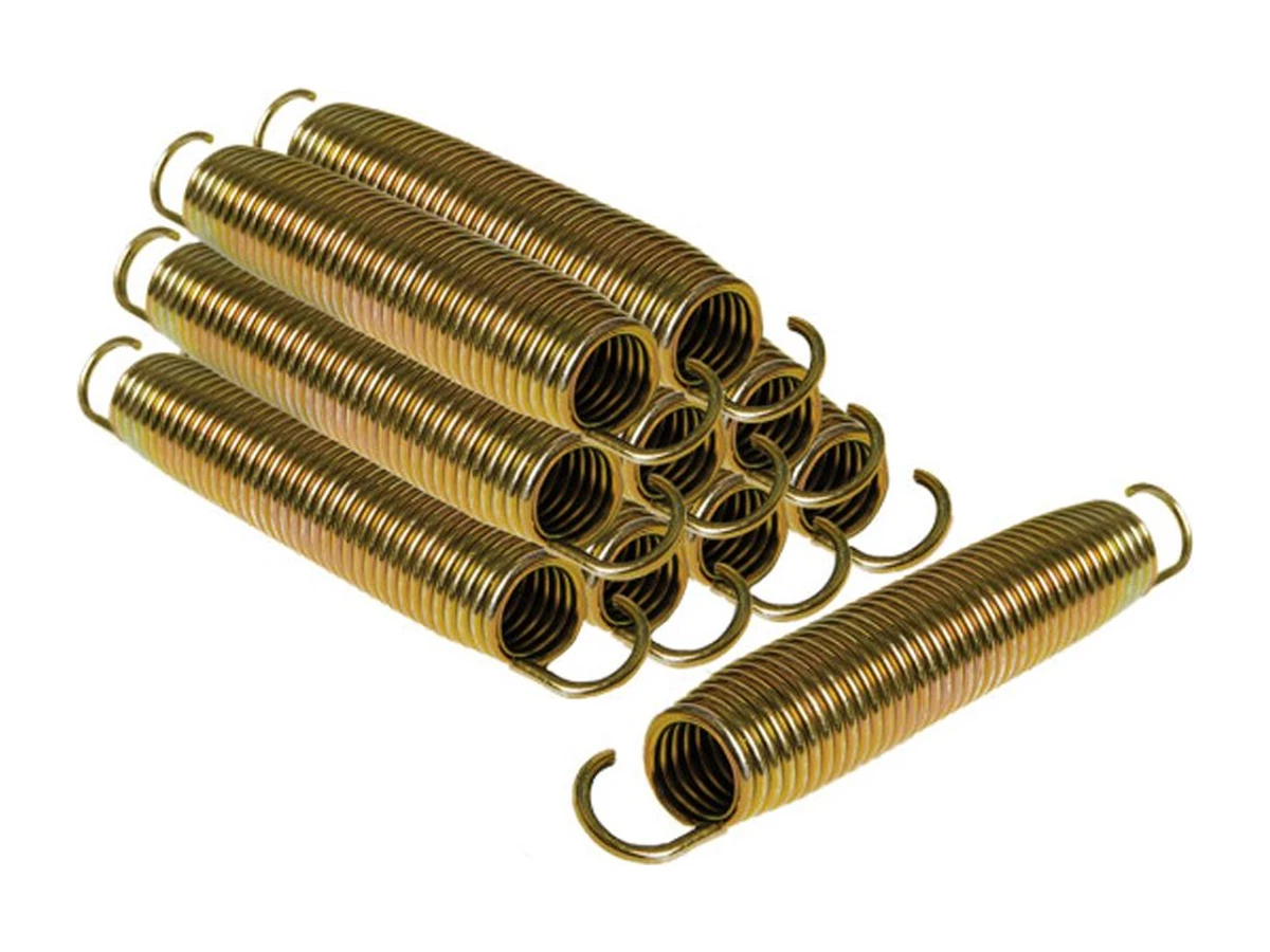 Salta guldfjädrar 16,5 cm för runda studsmattor, 10-pack